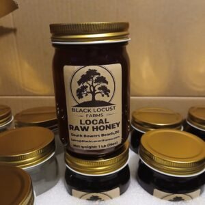 Local honey 1lb glass